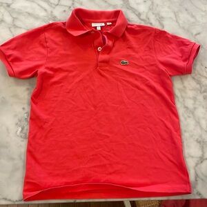 Boys Lacoste “Alligator” polo. Size 14 boys